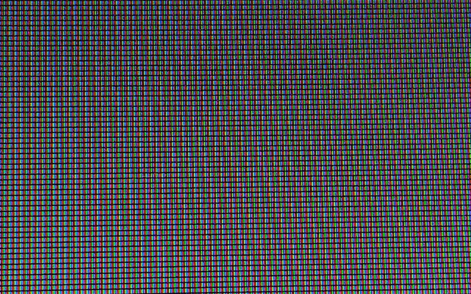 Rgb pixels on a digital screen