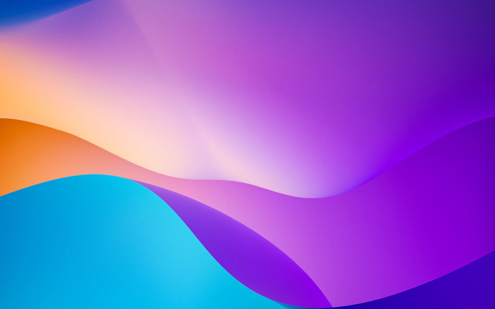 Blue orange and yellow wallpaper